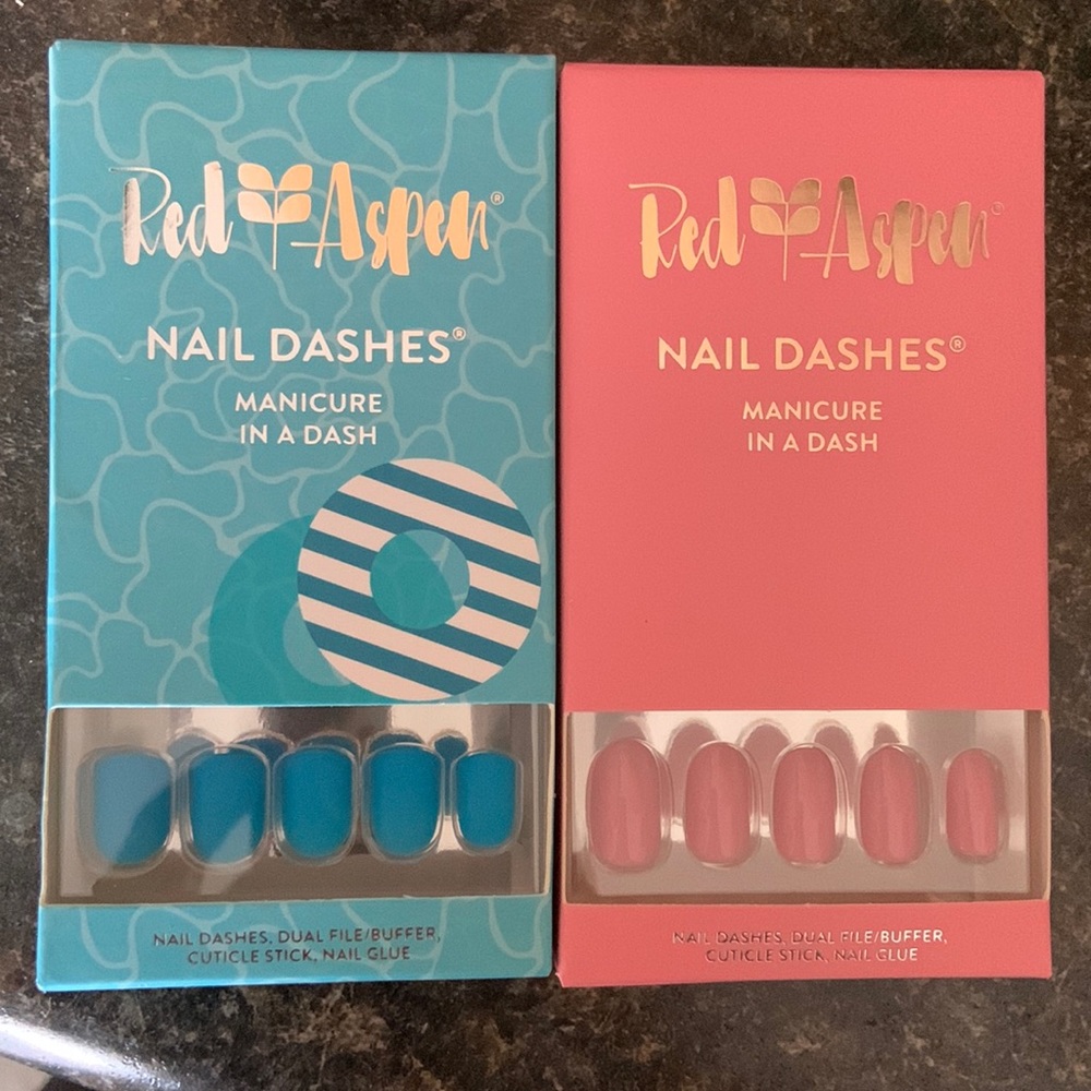 Red Aspen Nail dashes brand new!